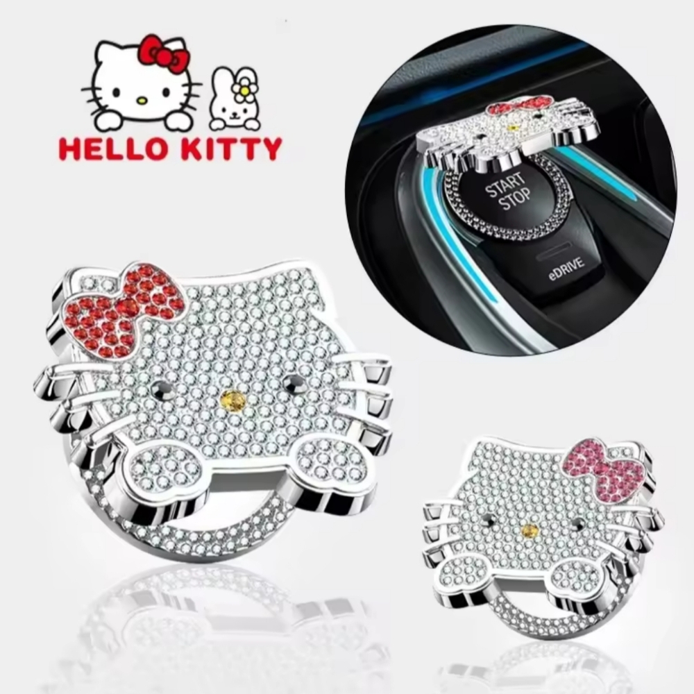 Hello Kitty Car/Truck Starter Button Protective Cover